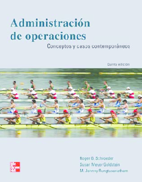 ADMINISTRACION DE OPERACIONES 5ª EDICION