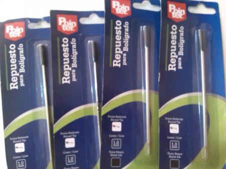 REPUESTO METAL PARA BOLIGRAFO POINTER NEGRO REF. RF-01 - 2059RF-01