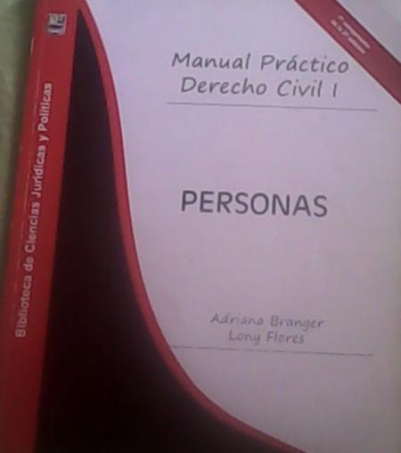 MANUAL PRACTICO DERECHO CIVIL I PERSONAS