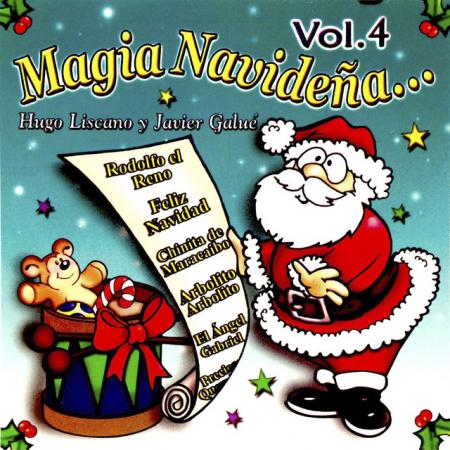 CD HUGO LISCANO y JAVIER GALUE - MAGIA NAVIDAD VOL. 4 REF. 7591476012244