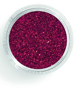 POTE DE ESCARCHA ROSA COLORISIMA PCV 4mm. REF. 6.12.708