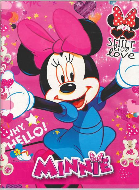 ESC. CUADERNO ENGRAPADO GRANDE MINNIE x 100 PAG TESIS REF. 