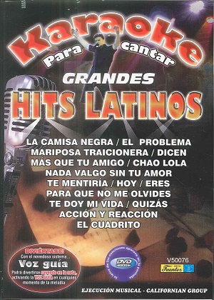 DVD KARAOKE PARA CANTAR - HITS LATINOS REF. 7702524031173