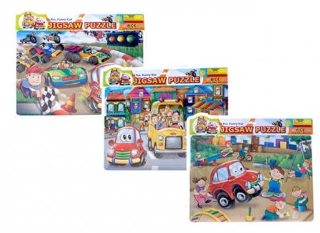 ROMPECABEZAS 24 PIEZAS FUNNY CAR 3388-4