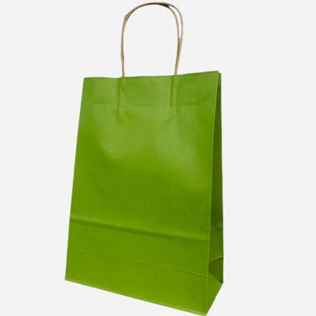 BOLSA UNICOLOR VERDE MANZANA N° 22 REF. BU2218