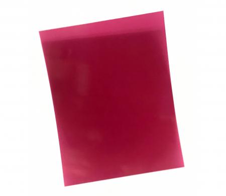TAPA PLASTICA TRANSPARENTE PARA ANILLAR VINO TINTO 350 mic REF. H02104