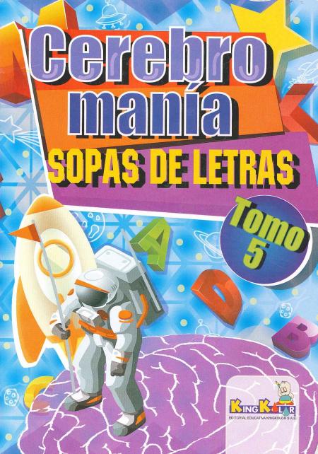 CEREBROMANIA SOPAS DE LETRAS (TOMO 5) REF. CKL032