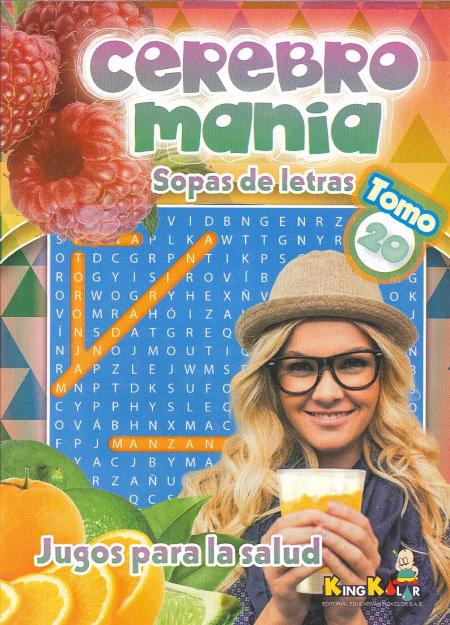 CEREBROMANIA SOPAS DE LETRAS - JUEGOS PARA LA SALUD (TOMO 20) REF. CKL820