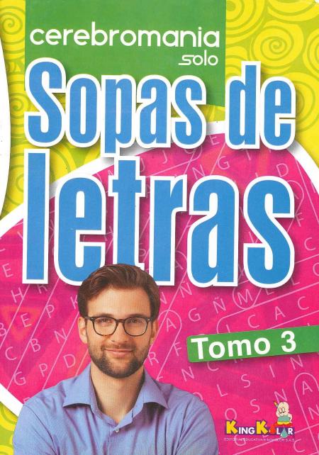 CEREBROMANIA SOLO SOPAS DE LETRAS (TOMO 3) REF. CKL020