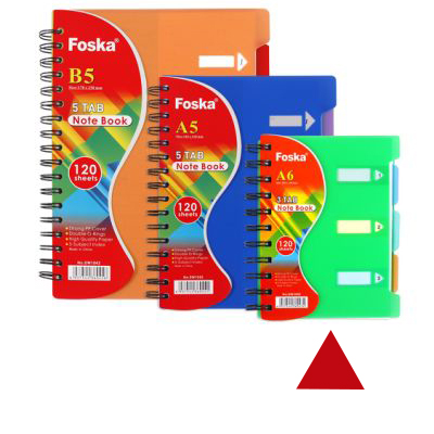 ESC. NOTE BOOK A6 FOSKA  DW1041
