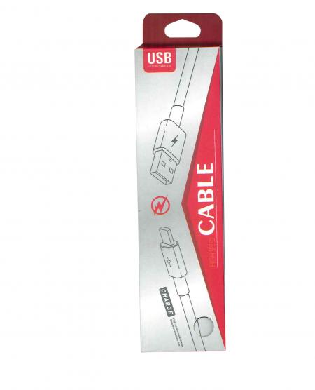 CABLE USB A TRENZADO a C x 1mts REF. XTW-012