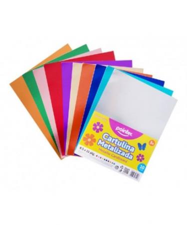 CARTULINA TIPO CARTA METALIZADA POINTER