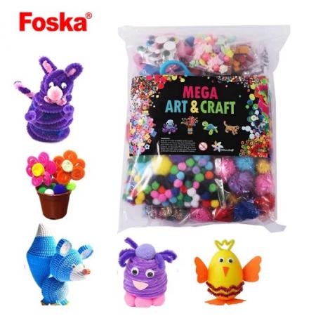 ESC. SET DE MANUALIDADES MEGA ART & CRAFT FOSKA CS1003