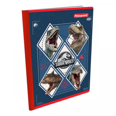 CUADERNO COSIDO JURASSIC x 100 HOJAS RAYAS REF. 3156