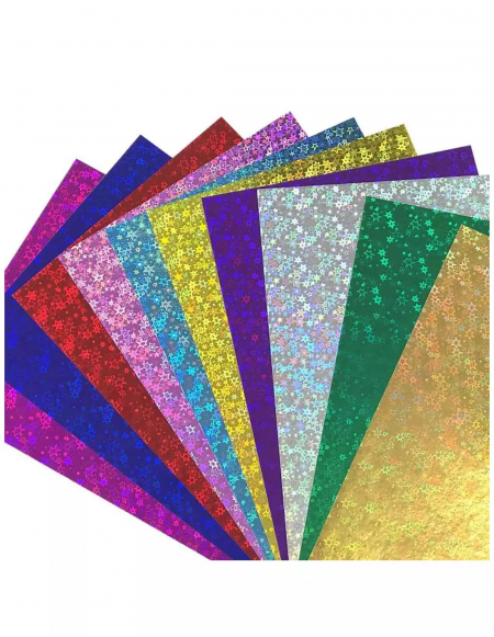 CARTULINA HOLOGRAFICA FOSKA X UNIDAD HM1250H